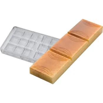 Forma na pečení Forma na čokoládovou tabulku 35g (Snack Cabosse) 3x2 tvary/forma