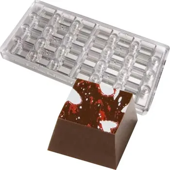 Forma na pečení Forma na pralinky magnetická (čtverec 9g) 4x6 tvarů/forma