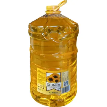 Rostlinný olej Olej slunečnicový Slunka (za studena,fritování) 10 l/PET lahev