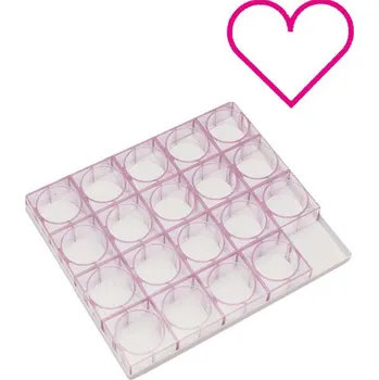 Tác s formami na dezerty (srdce) 20 forem/tác