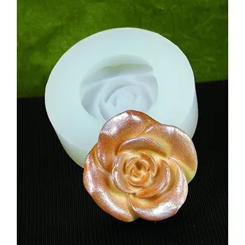 Forma na pečení Forma silikonová 3D (růže velká) prům.5,5 v.3,2cm