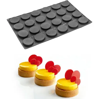 Forma na pečení Forma silikonová (24ks insert kolečko) prům.7,4, v.1,5cm