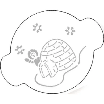 Stencil dekorační (Iglú) prům.10cm