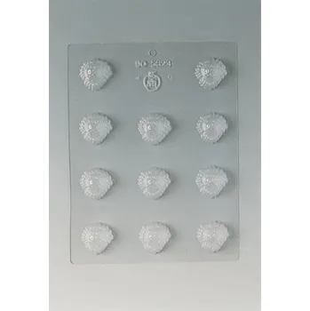 Forma na pečení Forma na čokoládu PE (jahoda) 11 tvarů/forma