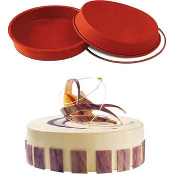 Forma na pečení Forma silikonová dortová (Round pan) prům.18, v.4cm