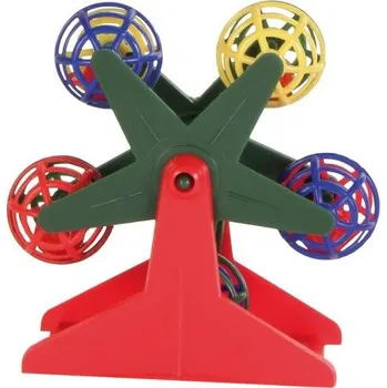 Hračka pro ptáka Trixie ruské kolo na podstavci 10 cm