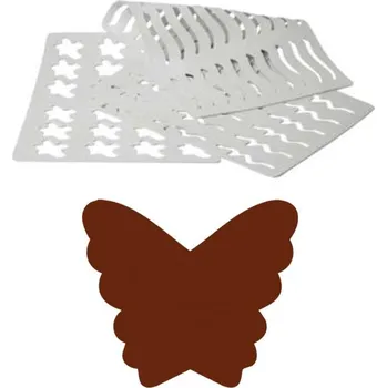 Šablona na čokoládu (motýl) 20 tvarů/šablona