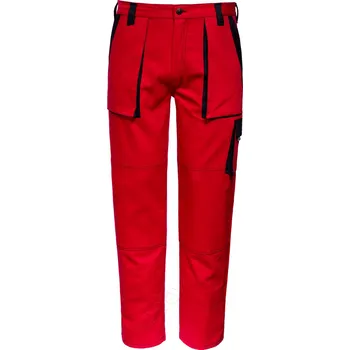 montérky Montérky Bartoš nadměrné pracovní kalhoty do pasu 7006-4 červené