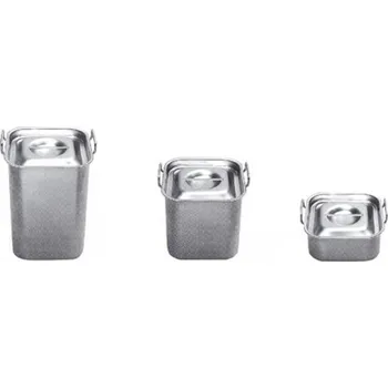 Nádoba nerez na vodní lázeň 15,5x15,5x23,5cm, 5 lt