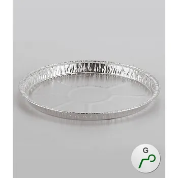 Jednorázové nádobí Miska ALU kulatá typ G,410ml (prům. 204, v.15mm) 100 ks/bal