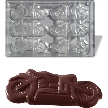 Nádoba na pečení Forma na pralinky (motocykl 49g) 3x2 tvary/forma