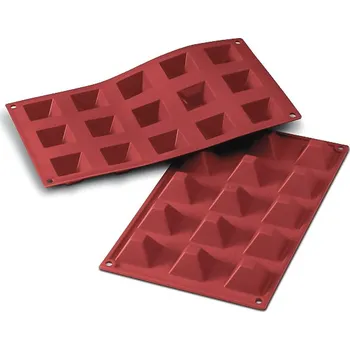 Forma na pečení Forma silikonová (15ks pyramidy) 3,6x3,6cm, v.2,2cm