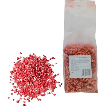 Sušená potravina Jahoda sušená mrazem na kostky 10 mm 100 g/sáček