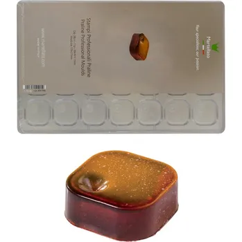 Nádoba na pečení Forma na pralinky (zaoblená krychle 11g) 7x4 tvary/forma