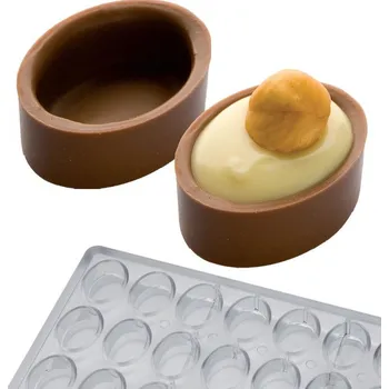 Forma na pečení Forma na pralinky (mistička oválek 9g) 3x8 tvarů/forma