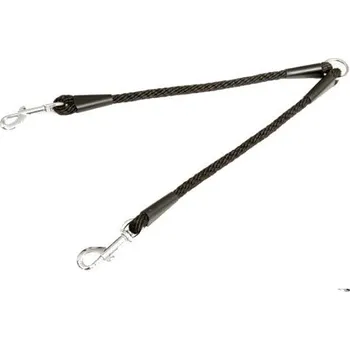 Vodítko pro psa Dogtrace Vodítko rozdvojka 14mm x 45 cm Červená