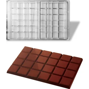 Forma na pečení Forma na čokoládovou tabulku 210g (obdélník) 1x2 tabulky/forma