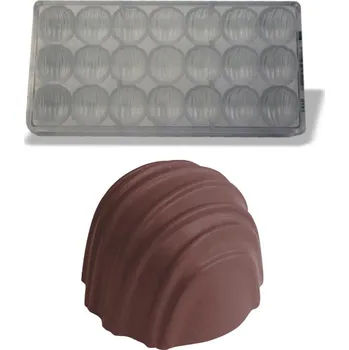 Forma na pečení Forma na pralinky (koule s pruhy 21g) 3x7 tvarů/forma