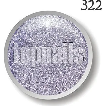 Lak na nehty topnails - barevný UV gel GALAXY 322 (color gel)