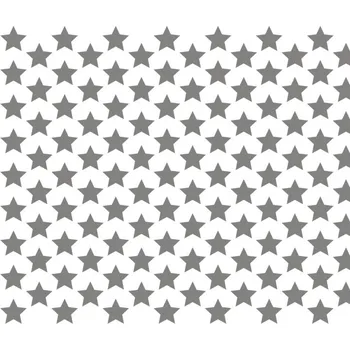 Šablona na dekoraci plátů (hvězda) 60x40cm, plast