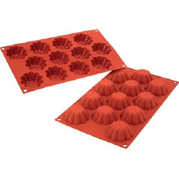 Forma na pečení Forma silikonová (12ks mini briochette) prům.5,8, v.2,2cm