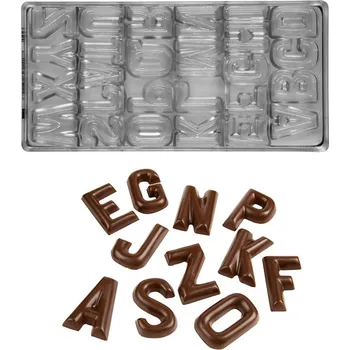 Forma na pečení Forma na pralinky (abeceda A-Z, 5g) 26 tvarů/forma- 26 druhů