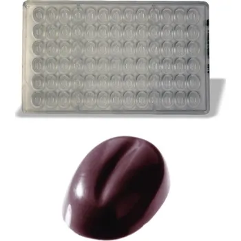 Nádoba na pečení Forma na pralinky (kávové zrnko 2g) 6x13 tvarů/forma