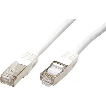 Value S/FTP patchkabel kat. 6, 7m, bílý - 21.99.1376