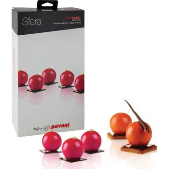 Forma na pečení Forma silikonová design Sfere (koule 2cm) 48x4ml, ⌀2cm