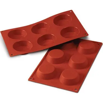 Forma na pečení Forma silikonová (6ks tartaletka) prům.7cm, v.2cm