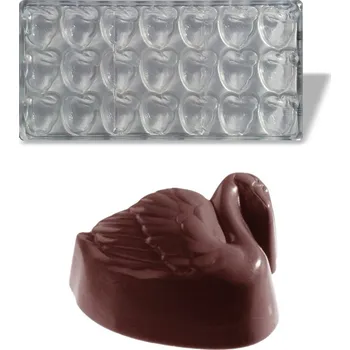 Forma na pečení Forma na pralinky (labut' 16g) 3x7 tvarů/forma