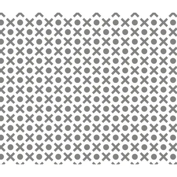 Šablona na dekoraci plátů (piškvorky) 60x40cm, plast