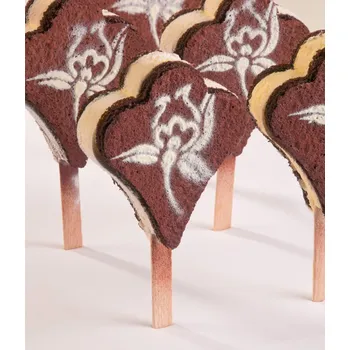 Forma na pečení Forma na nanuky s vykrajovátkem (okvětní lístek) 5 tvarů/forma