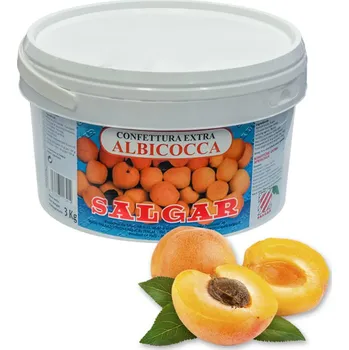 Džem extra 45% termostabilní (meruňka s kusy) 3 kg/kbelík