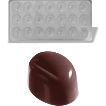 Forma na pečení Forma na pralinky (ovál 14g) 7x3 tvarů/forma