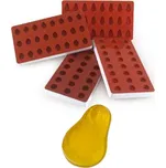 Forma silikonová na želatinu (hruška) 3x8 tvarů/forma