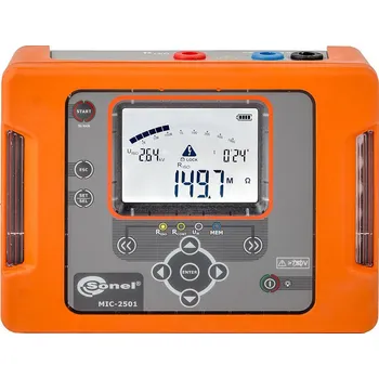 Revizní přístroj Sonel MIC-2501 - Měřič izolačního odporu