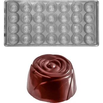 Nádoba na pečení Forma na pralinky (růže 9g) 4x7 tvarů/forma