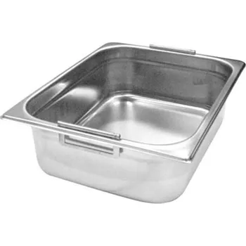 Hrnec GN 1/1 v.15cm nerez s výsuvnými držadly 53x32,5cm, 22 lt