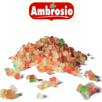 Sušené ovoce Kandované ovoce mix (kostky) 5 kg/kart