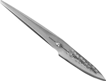 Kuchyňský nůž Chroma P-09HM Type 301 Hammered 7,7 cm