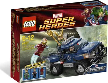 Stavebnice LEGO LEGO Super Heroes 6867 Únik Lokiho s kosmickou kostkou