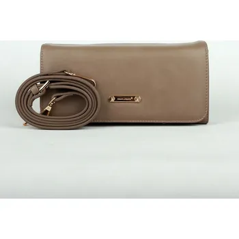 Kabelka Kabelka crossbody kabelka (psaníčko) David Jones 5504A hnědošedá (khaki) | KabelkyproVas.cz