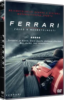 DVD film DVD Ferrari: Cesta k nesmrtelnosti (2017)