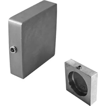 Držák výplně skla AISI304, 40x40/h10