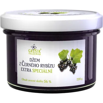 Grešík Extra speciální z černého rybízu 220 g