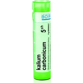 Homeopatikum Boiron Kalium Carbonicum 5CH 4 g
