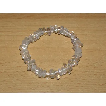 Drahý kámen Křišťál - Náramek - disky - knd1