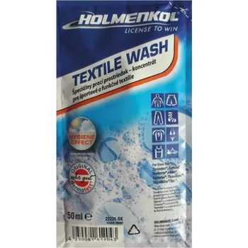 Prací gel HOLMENKOL TEXTILE WASH + ACTIVE DRY 50ML