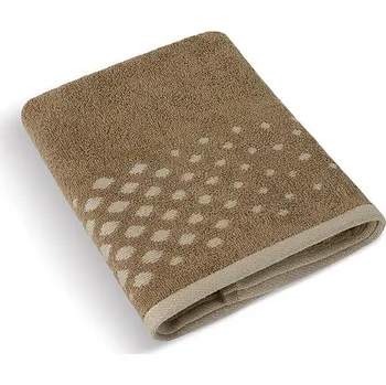 Ručník Froté Béžová kolekce 70x140 cm hnědá mozaika